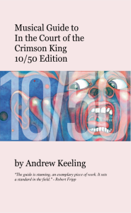 Musical Guide to In the Court of the Crimson King 10/50 Edition